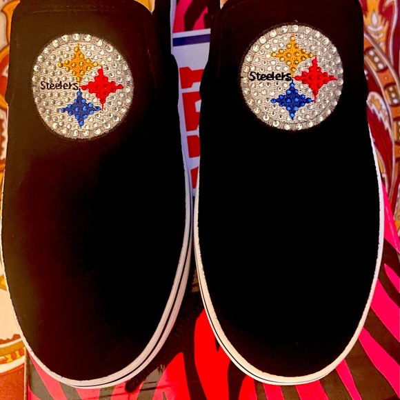 COPY - Nfl Steeler slip on sneakers - Picture 1 of 7